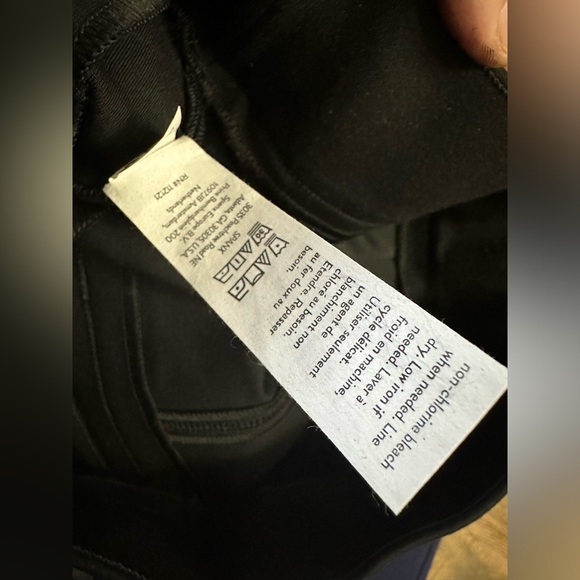 Spanx The Perfect Black Pant, Ankle Backseam Skinny Medium Petite Spanx Classic - Picture 7 of 15